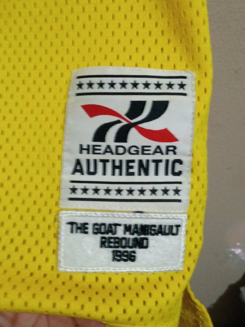 Throwback Manigault #32 J.C.Smith Basketball Jersey Streetball Sewn Hip Hop Sz L - Picture 3 of 10